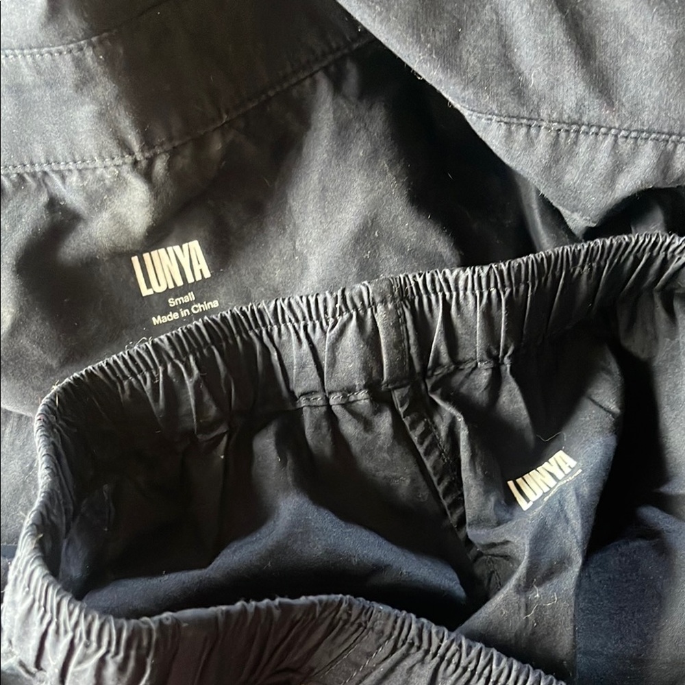 Lunya Navy Blue Relaxed Sleepwear